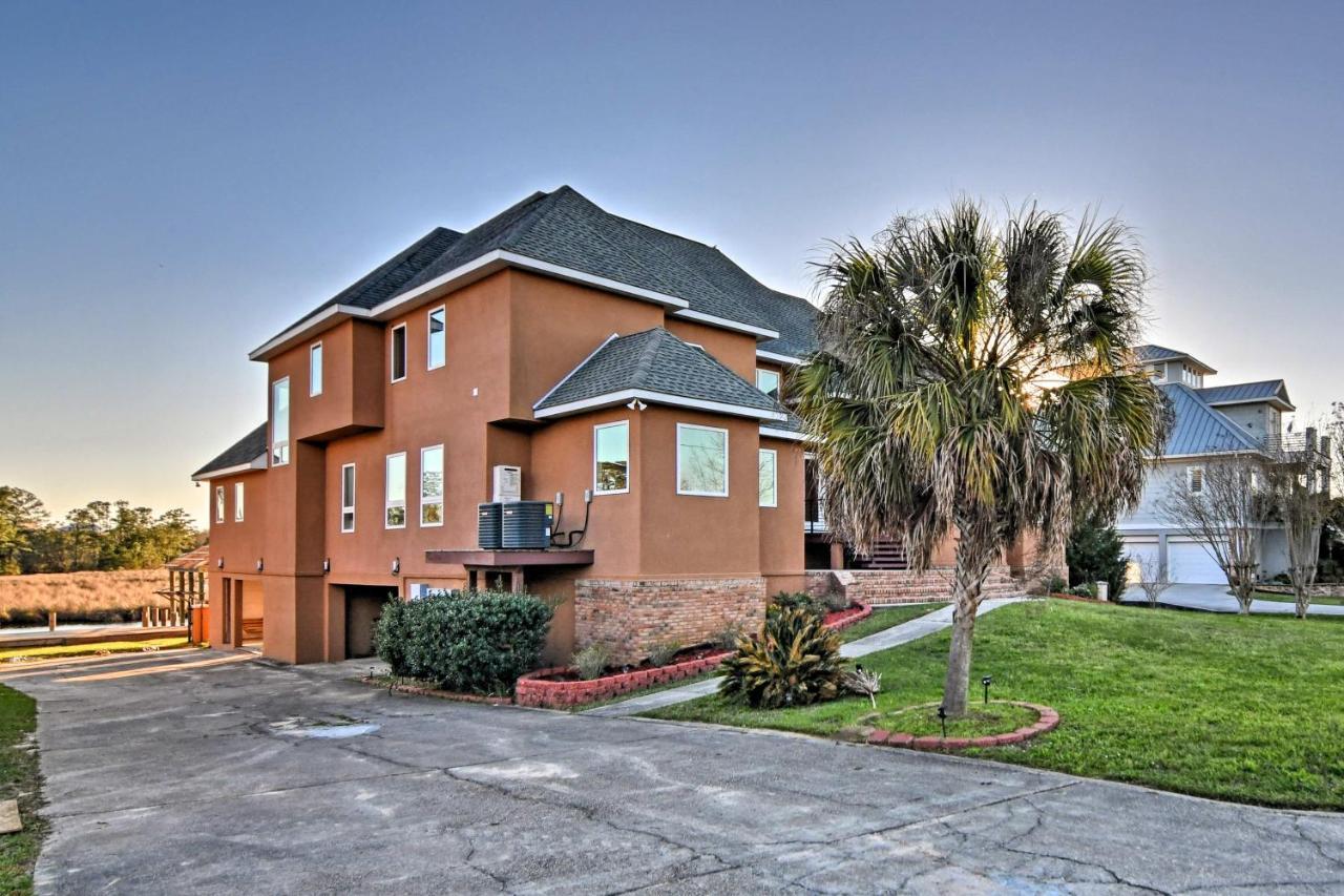 Gorgeous Ocean Springs Waterfront Home With Dock! Exteriör bild